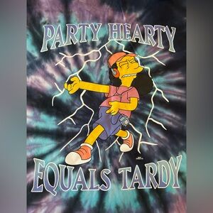 Vans x The Simpsons Tie Dye Tshirt